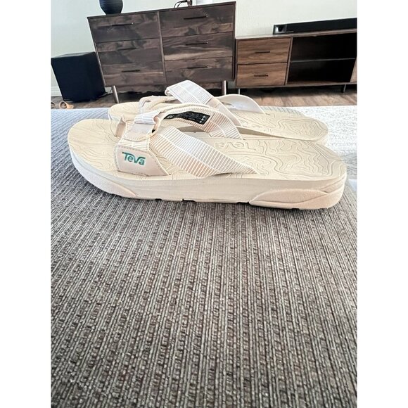 Teva Revive 95 Slide Sandals Sesame Men’s Comfort  Size US 12M main image 4